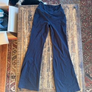 HALARA High Rise Black Flare Leg Leggings Pants